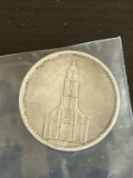 1934 German 5 Mark Silver Coin