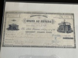 1883 Nevada Indigent Insane Fund Warrant