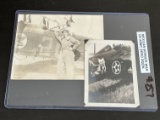 (2) Mexican Border War US Army Plane Art Photos