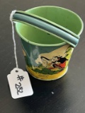 1930's Walt Disney's Mickey Mouse Sand Pail