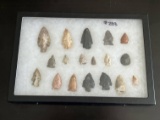 Collection of (17) Old Indian Stone Arrowheads.