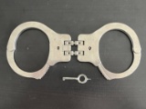 Antique Hinged Handcuff Set - Peerless