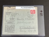 WWII Flossenberg Conc. Camp Envelope