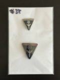 (2) WWII German Women's Org. Pins