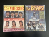 (2) 1964 Magazines with Beatles Covers