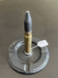 WWII Ashtray With 20mm Shell - Dewat