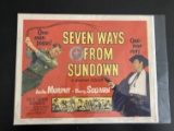1960 Title Lobby Card Audie Murphy Movie