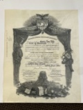 1924 Brig. Gen. WWII West Point Diploma