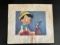 Walt Disney 1939 Pinocchio Lithograph Print