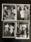 I Love Lucy Group of (4) Television Photos