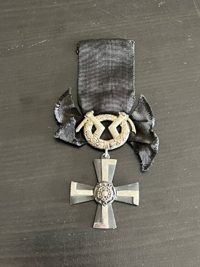 Finland WWII Mourning Order Liberty Cross