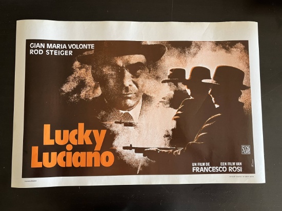 Lucky Luciano (1973) Belgium Movie Poster