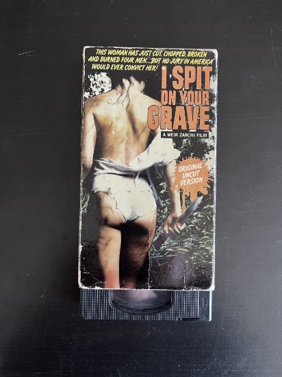 1989 "I Spit On Your Grave" VHS Tape