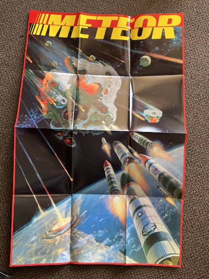 Meteor 1979 Advance Movie Poster