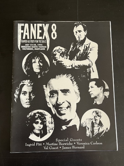 Hammer Horror Films 1994 Fanex Program