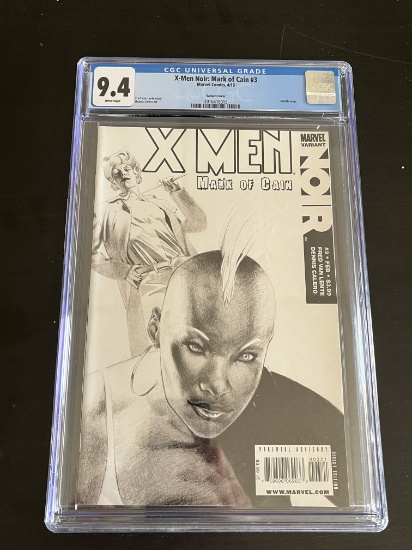 X-Men Noir: Mark of Cane #3/Marvel Comics 2010 CGC 9.4