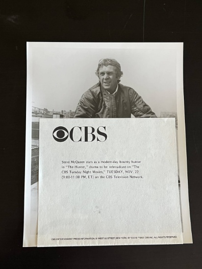 Steve McQueen/The Hunter Classic Television Photo