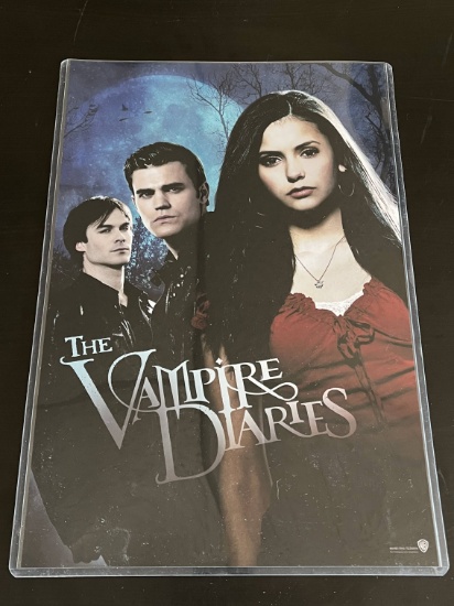 10" x 15" "Vampire Diaries" Promo Card / Poster