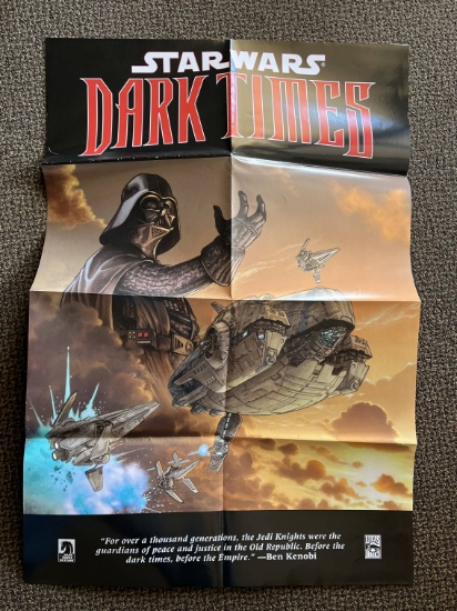 Dark Horse Comics Star Wars Dark Times Promo Poster