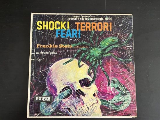 Shock! Terror! Fear! 1960's Record Album
