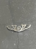 WWII Era Sterling Silver Flight Wings