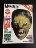Famous Monsters (1972) Yearbook/Classic Cover!