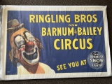1940's Linen-Backed Ringling Bros. Circus Poster