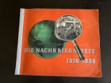 1935 German 3rd Reich Cigarette Card Album