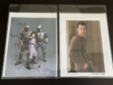 (2) Signed Photos of Daniel Logan (Boba Fett)