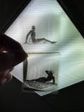 Group of (3) 1950's Nude Model Negatives