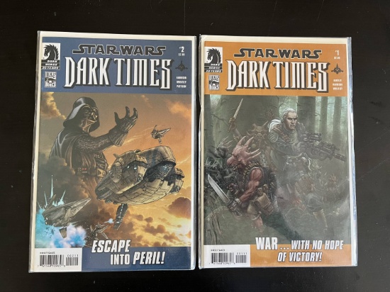 2 Issues Star Wars Dark Times Comic #1 & #2 Dark Horse Comics