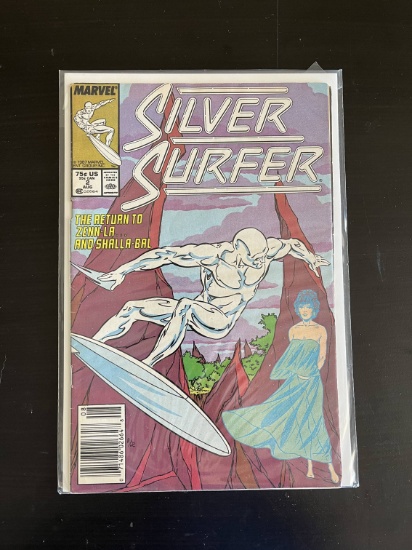 The Silver Surfer Marvel Comic #2 1987