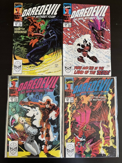4 Issues Daredevil #277 #278 #279 & #280 Marvel Comics 1990
