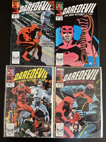 4 Issues Daredevil #267 #268 #275 & #276 Marvel Comics 1989