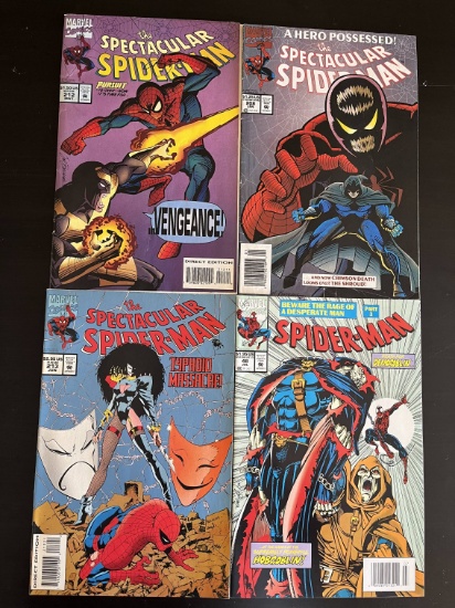 4 Issues Spider-Man #48 #208 #212 & #213 Marvel Comics