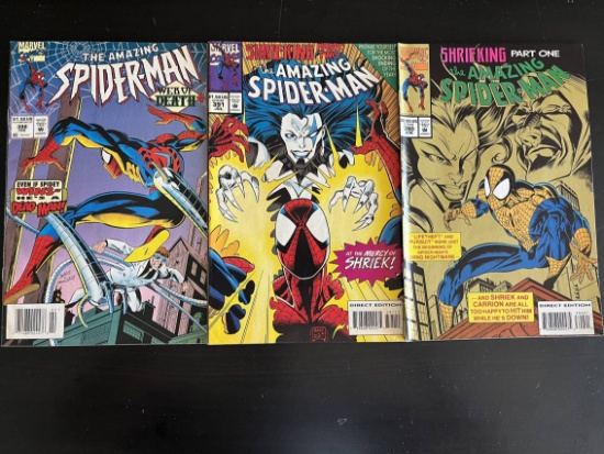3 Issues The Amazing Spider-Man #398 #391 & #390 Marvel Comics
