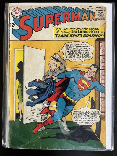 Superman DC Comic #175 Silver Age 1965