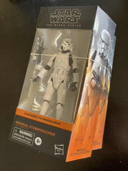 MIB Star Wars The Black Series Imperial Stormtrooper The Mandalorian Hasbro Disney (2 items, 2 TImes