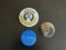 Group of (3) Vintage Flicker Movie Promotional Pin-Backs
