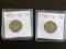 (2) 1883 N/C (No Cents) Liberty 