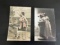 Group of (2) c.1900 Hand Tinted Risque Color Postcards