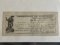 Montana Territory 1865 Original Document