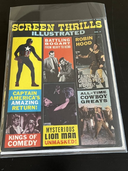 1960's Screen Thrills Illustrated Magazine #7