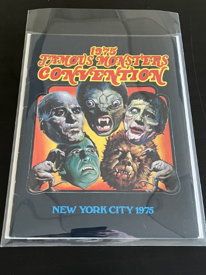 1975 Famous Monsters Magazine Convention Program