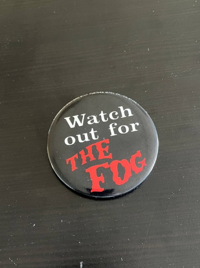 The Fog Original 1980 Promotional Pin-Back
