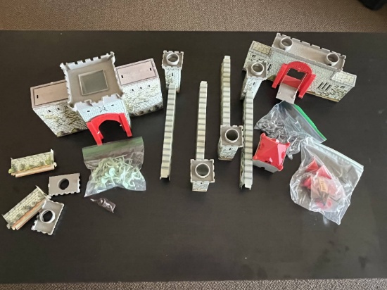1960's Marx Knights and Vikings Play Set