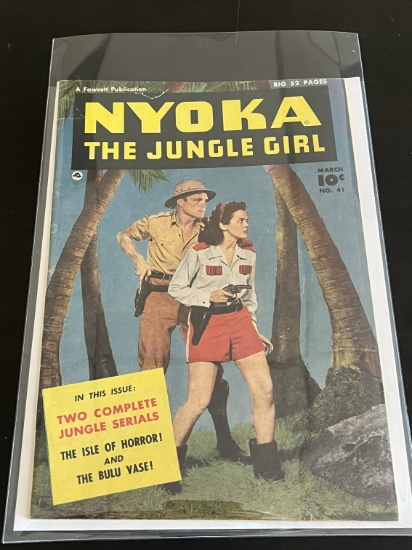 1950 Nyoka the Jungle Girl Golden Age Comic #41