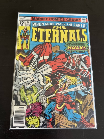 Eternals #14/1977/High-Grade Copy!/Hulk Appearance