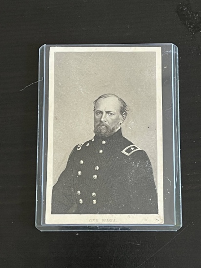 Civil War Union General Don Carlos Buell CdV Photo