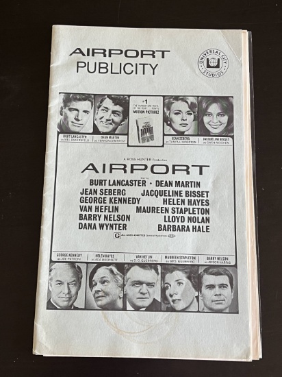 Airport (1970) Original Pressbook